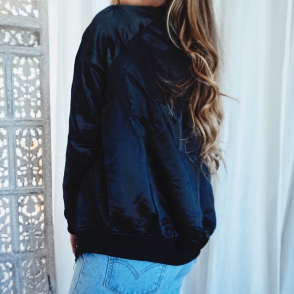 •LAST ONE//Starry Night Bomber Jacket• - Picture 7 of 8